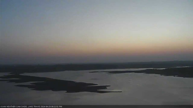Lake Travis webcam, April 29, 2024 8:25 PM CT