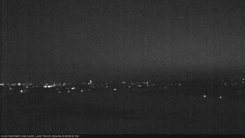 Lake Travis webcam, April 29, 2024 9:00 PM CT