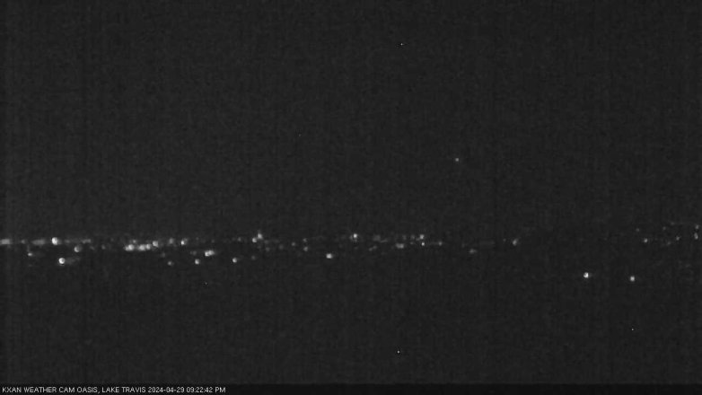 Lake Travis webcam, April 29, 2024 9:25 PM CT