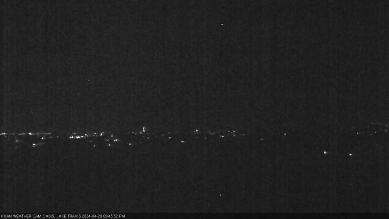 Lake Travis webcam, April 29, 2024 9:45 PM CT