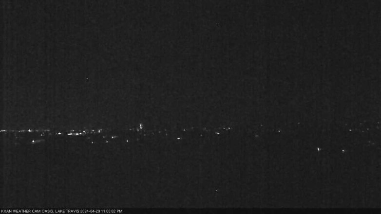 Lake Travis webcam, April 29, 2024 11:00 PM CT