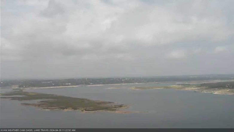 Lake Travis webcam, April 30, 2024 11:25 AM CT