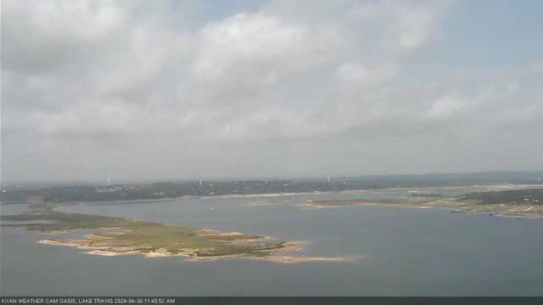 Lake Travis webcam, April 30, 2024 11:45 AM CT