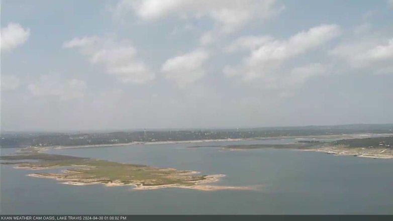 Lake Travis webcam, April 30, 2024 1:00 PM CT