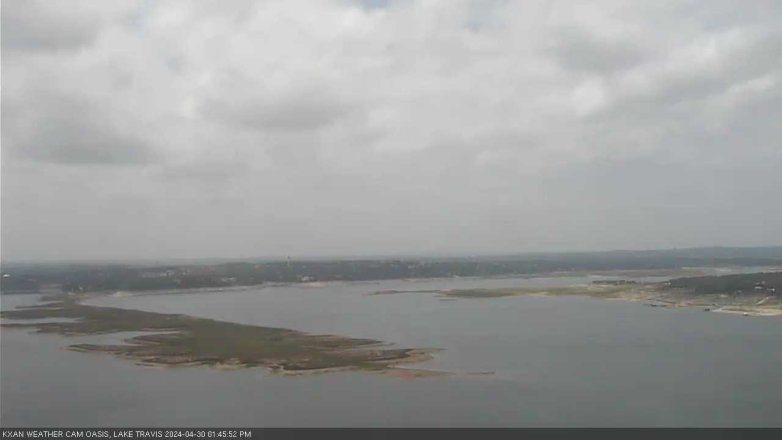 Lake Travis webcam, April 30, 2024 1:45 PM CT