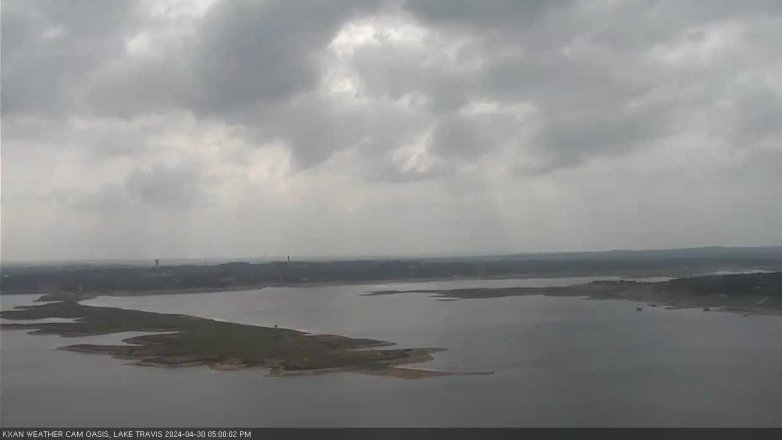 Lake Travis webcam, April 30, 2024 5:00 PM CT