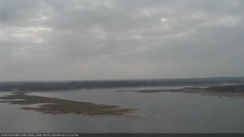 Lake Travis webcam, April 30, 2024 7:25 PM CT
