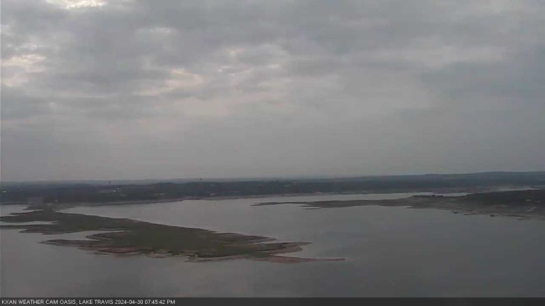 Lake Travis webcam, April 30, 2024 7:45 PM CT