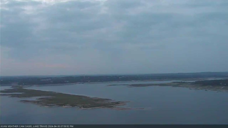 Lake Travis webcam, April 30, 2024 8:00 PM CT