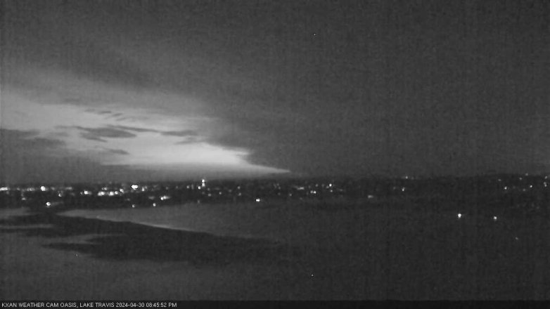Lake Travis webcam, April 30, 2024 8:45 PM CT