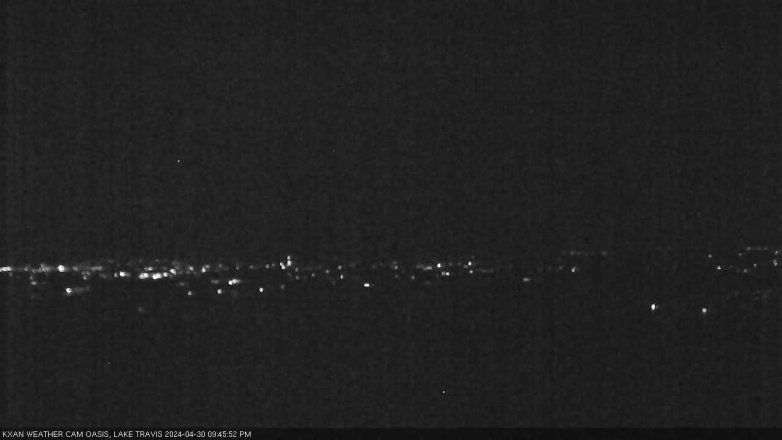Lake Travis webcam, April 30, 2024 9:45 PM CT