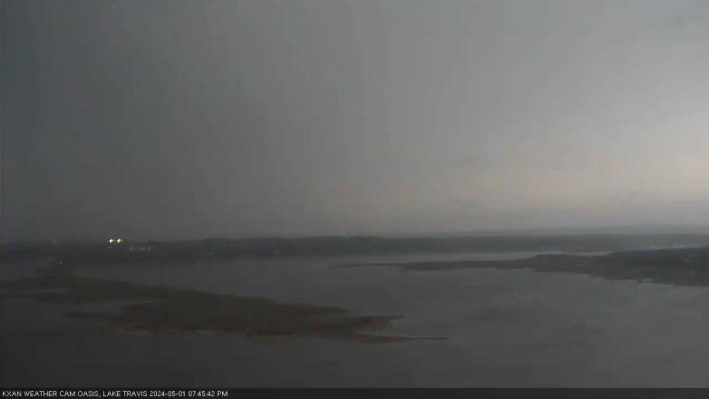 Lake Travis webcam, May 1, 2024 7:45 PM CT