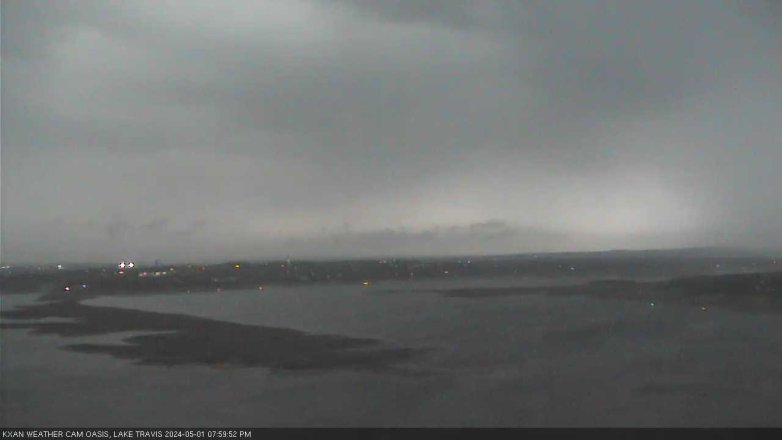 Lake Travis webcam, May 1, 2024 8:00 PM CT