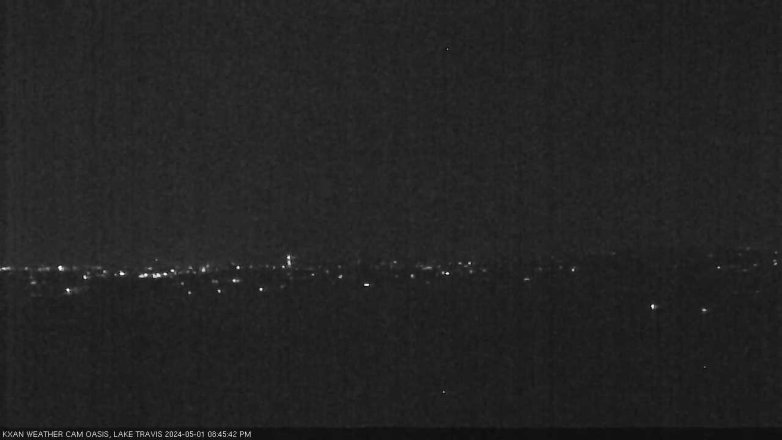 Lake Travis webcam, May 1, 2024 8:45 PM CT