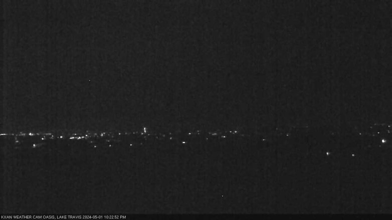 Lake Travis webcam, May 1, 2024 10:25 PM CT