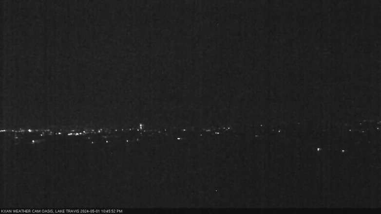 Lake Travis webcam, May 1, 2024 10:45 PM CT