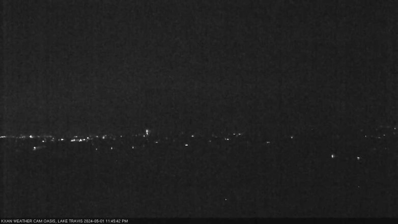Lake Travis webcam, May 1, 2024 11:45 PM CT
