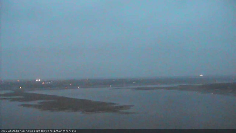 Lake Travis webcam, May 2, 2024 8:25 PM CT