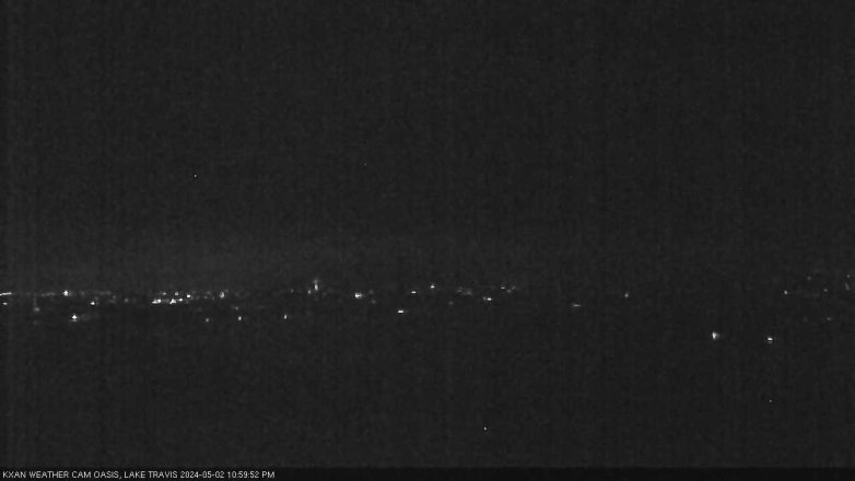Lake Travis webcam, May 2, 2024 11:00 PM CT