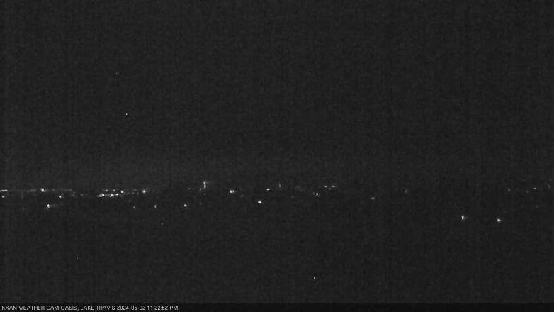 Lake Travis webcam, May 2, 2024 11:25 PM CT