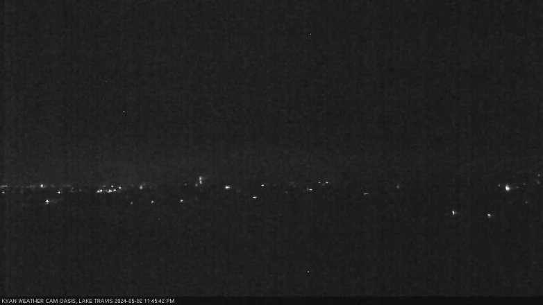 Lake Travis webcam, May 2, 2024 11:45 PM CT