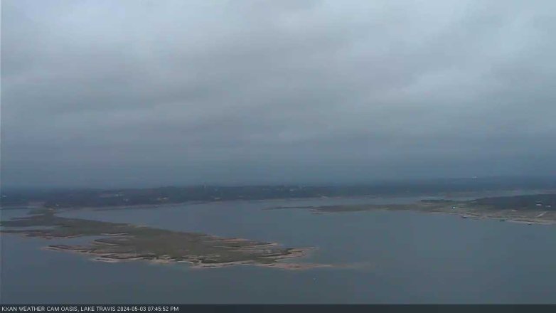 Lake Travis webcam, May 3, 2024 7:45 PM CT