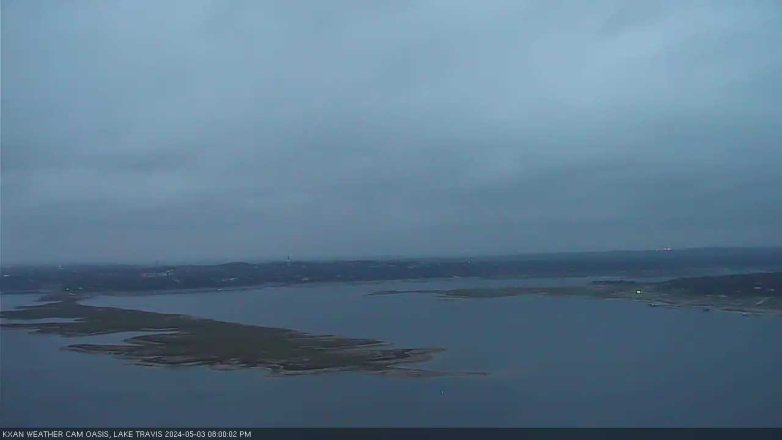 Lake Travis webcam, May 3, 2024 8:00 PM CT