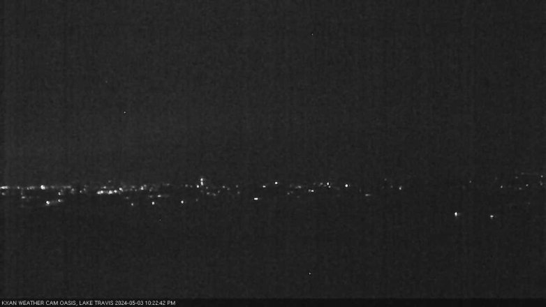 Lake Travis webcam, May 3, 2024 10:25 PM CT