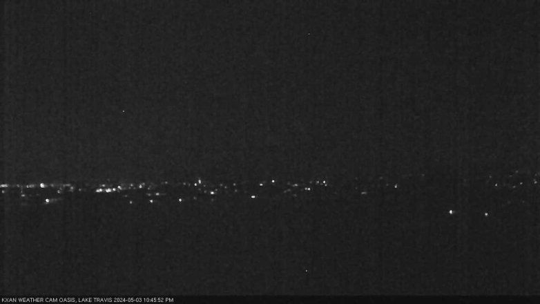 Lake Travis webcam, May 3, 2024 10:45 PM CT