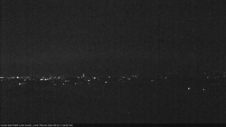 Lake Travis webcam, May 3, 2024 11:00 PM CT