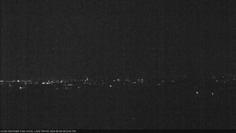 Lake Travis webcam, May 4, 2024 9:25 PM CT