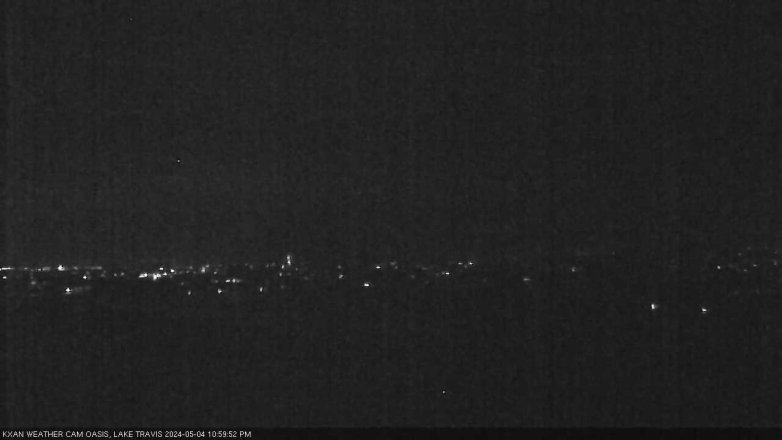 Lake Travis webcam, May 4, 2024 11:00 PM CT