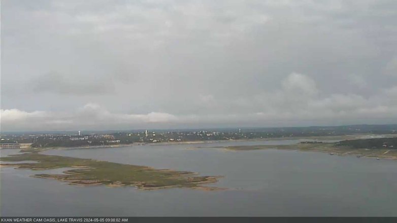 Lake Travis webcam, May 5, 2024 9:00 AM CT