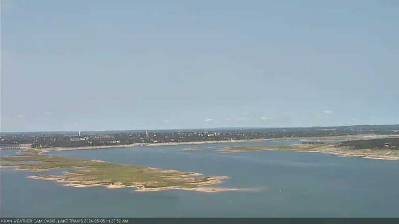 Lake Travis webcam, May 5, 2024 11:25 AM CT
