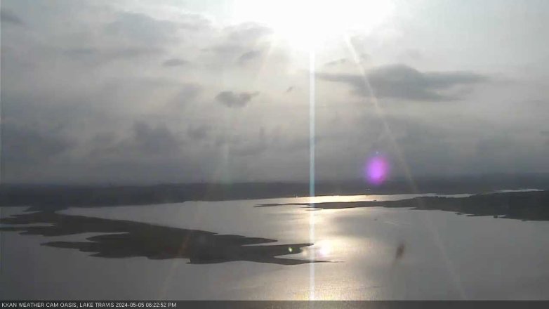 Lake Travis webcam, May 5, 2024 6:25 PM CT