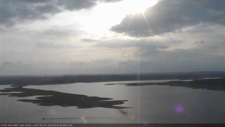 Lake Travis webcam, May 5, 2024 6:45 PM CT