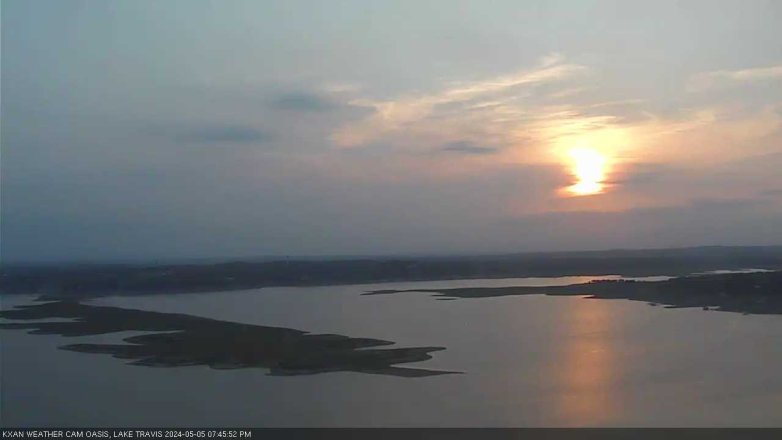 Lake Travis webcam, May 5, 2024 7:45 PM CT