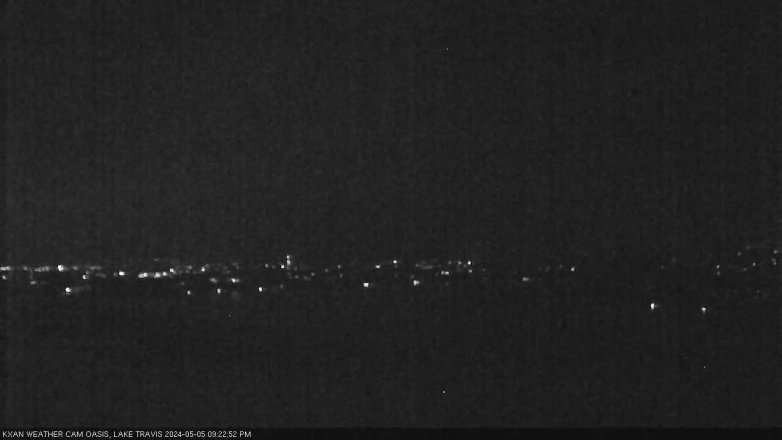 Lake Travis webcam, May 5, 2024 9:25 PM CT