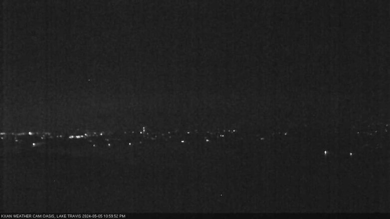 Lake Travis webcam, May 5, 2024 11:00 PM CT