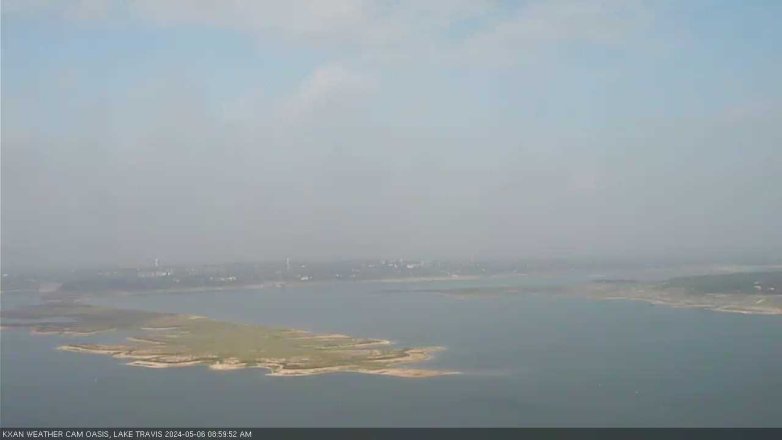 Lake Travis webcam, May 6, 2024 9:00 AM CT