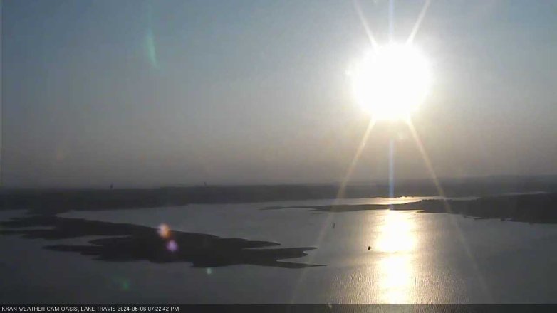 Lake Travis webcam, May 6, 2024 7:25 PM CT