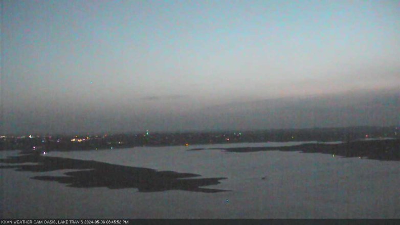 Lake Travis webcam, May 6, 2024 8:45 PM CT