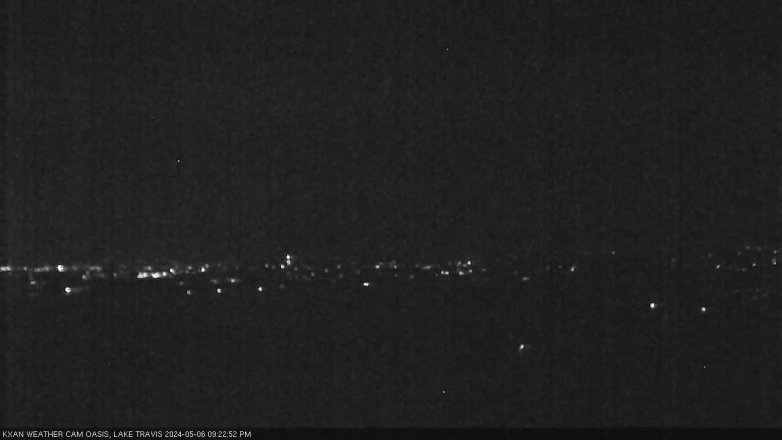 Lake Travis webcam, May 6, 2024 9:25 PM CT