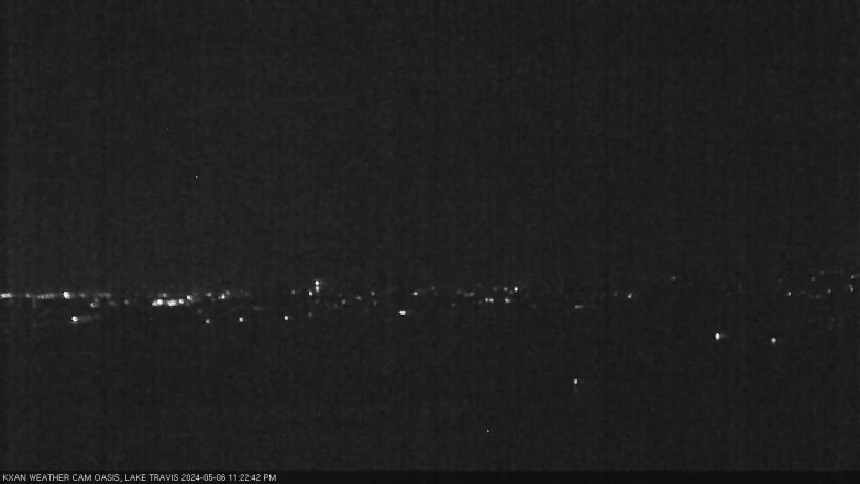 Lake Travis webcam, May 6, 2024 11:25 PM CT