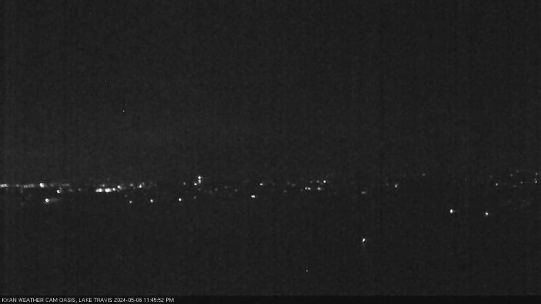 Lake Travis webcam, May 6, 2024 11:45 PM CT