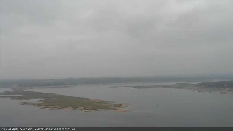 Lake Travis webcam, May 7, 2024 9:00 AM CT