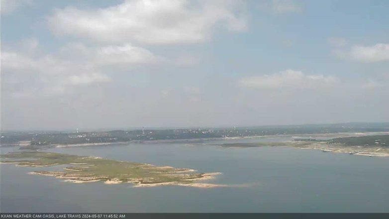 Lake Travis webcam, May 7, 2024 11:45 AM CT