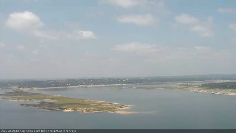 Lake Travis webcam, May 7, 2024 12:00 PM CT
