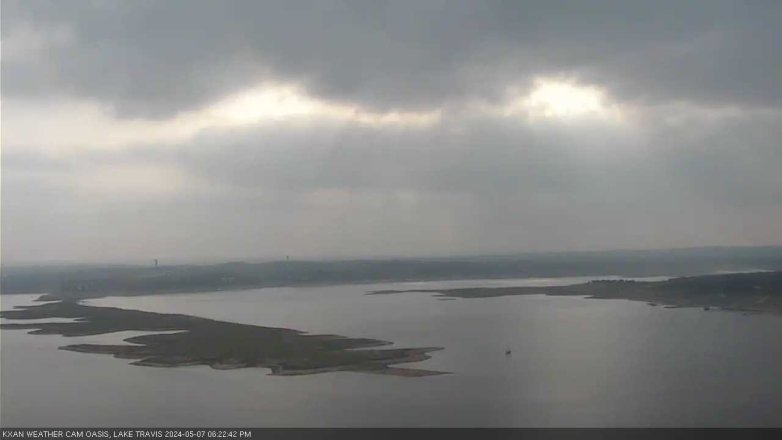 Lake Travis webcam, May 7, 2024 6:25 PM CT