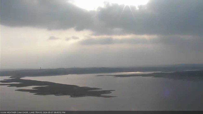Lake Travis webcam, May 7, 2024 6:45 PM CT